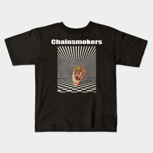 Illuminati Hand Of Chainsmokers Kids T-Shirt